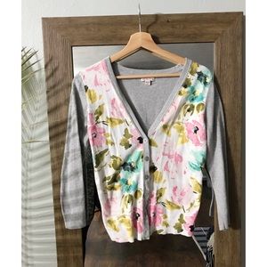 Floral cardigan
